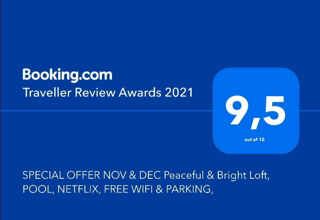 Peaceful & Bright Loft, Heated Pool, Netflix, Free Wifi & Parking, Tennis ロスクリスティアーノス エクステリア 写真